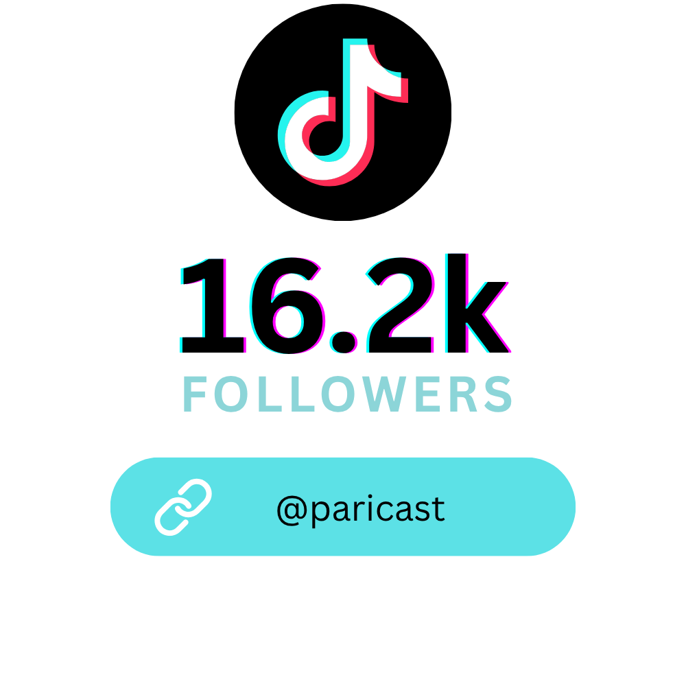 TikTok followers @paricast